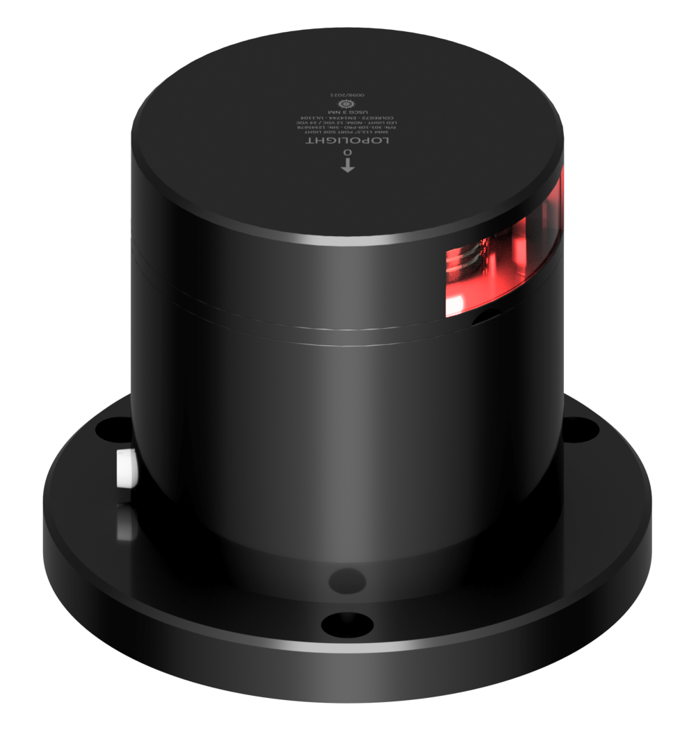3nm 112,5° Red, port (blk), hor mnt, dimm, 3nm 112,5° Red, port (blk), hor mnt, dimm,